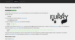 Desktop Screenshot of furry.dk