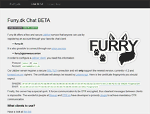 Tablet Screenshot of furry.dk