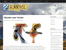 Tablet Screenshot of furry.cl
